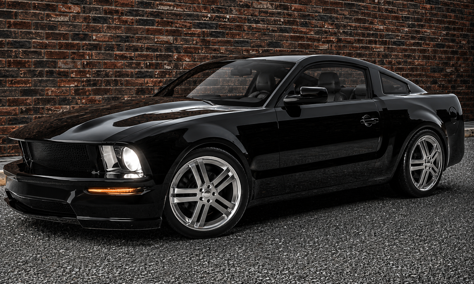 Ford Mustang study — beauty pass