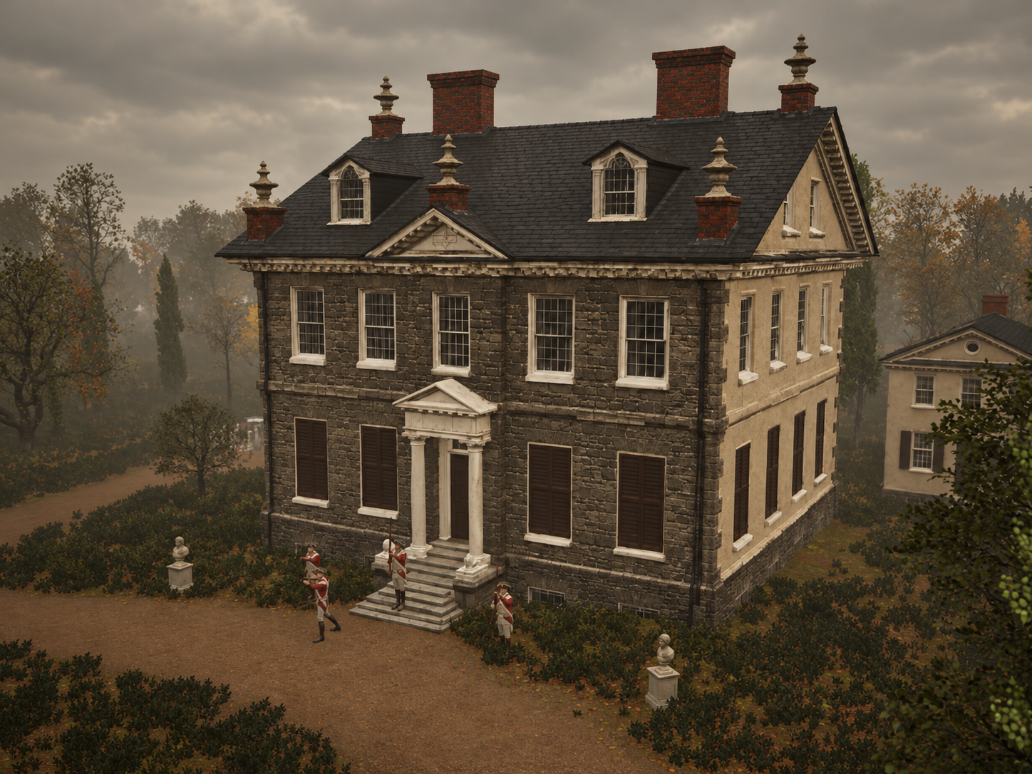 Through the Fog — Cliveden assault VR scene, Cliveden