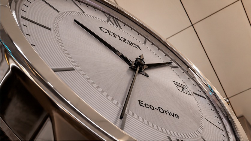 Citizen Eco-Drive product visualization — Dial Macro
